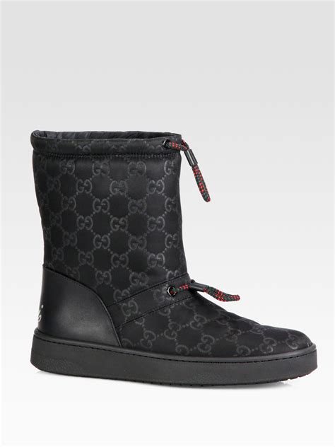 gucci winter boots men|gucci high top boots.